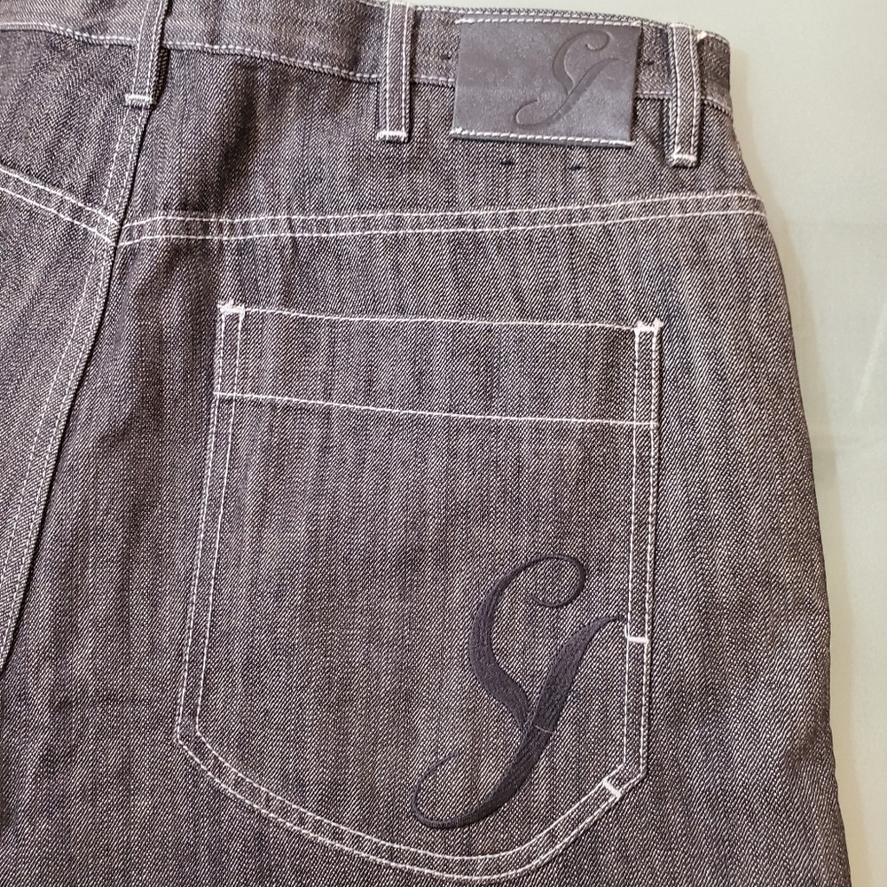 Sean John Men's Black Jeans 39x33